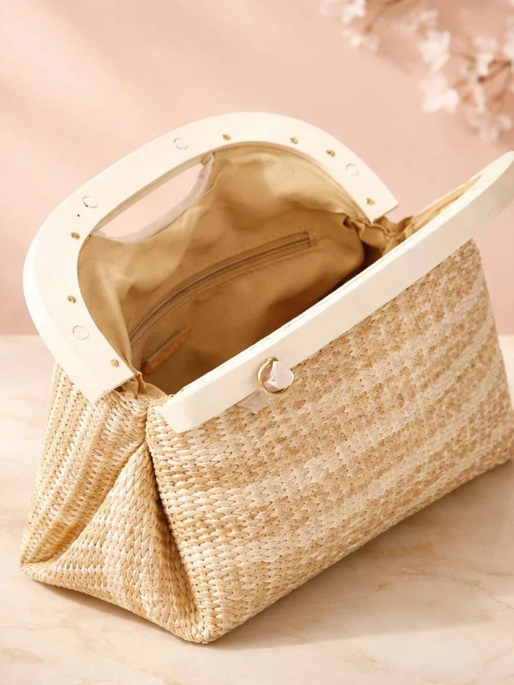 Solanna Handbag | Woven Handbag | Beach Handbag